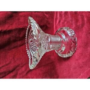 Vintage McKee "Concord" Pressed Glass Punch Bowl Stand